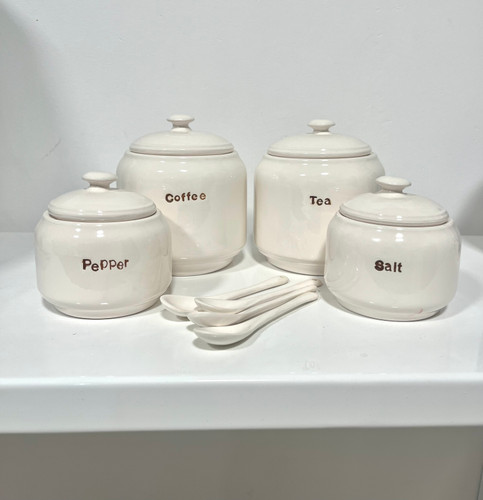 سرویس جاادویه سرامیکی به همراه قاشق